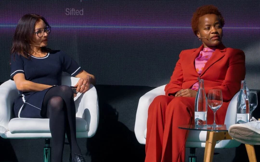 Elena Sinel spoke LIVE ON STAGE at the Mobile World Congress in Barcelona, joining a panel of distinguished AI specialists in their field.