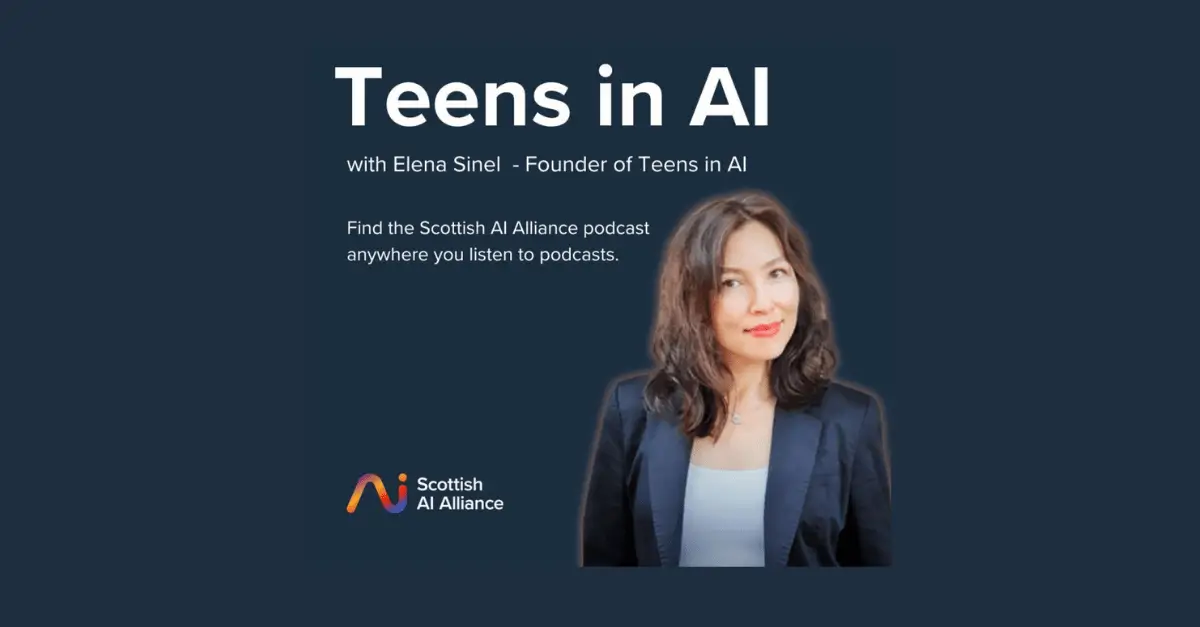 Elena Sinel Speaks to Scottish AI Alliance Podcast