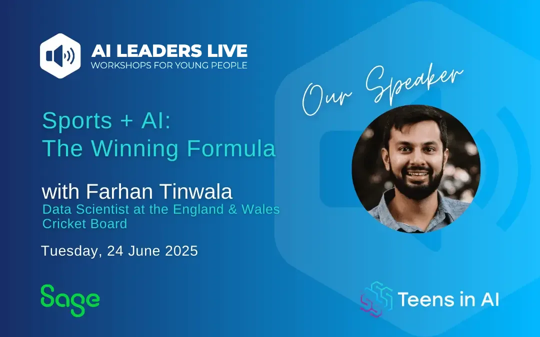 Teens in AI LinkedInBanner_Cricket_Farhan Tinwala
