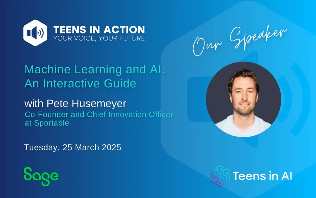 Teens in AI LinkedInBanner_Machine Learning_PeterHusemeyer