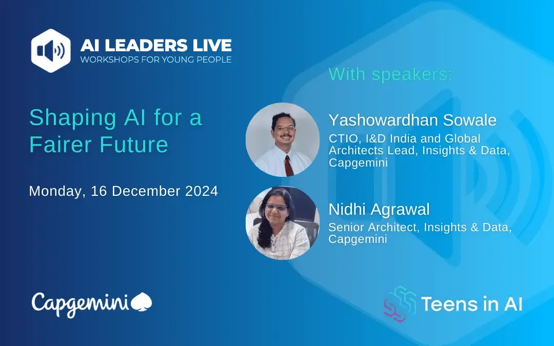 Explore why building diverse and inclusive teams is essential for creating fairer AI systems with Capgemini experts on Monday, 16th Dec 2024.