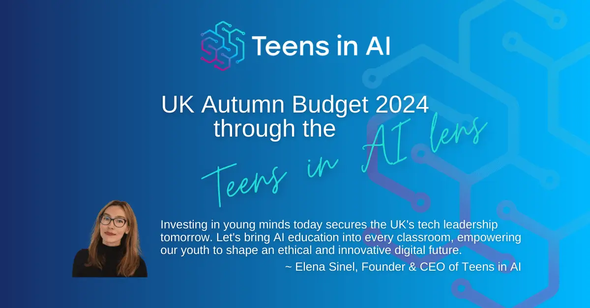 nvesting in young minds today secures the UK's tech leadership tomorrow. Let's bring AI education into every classroom, empowering our youth to shape an ethical and innovative digital future.