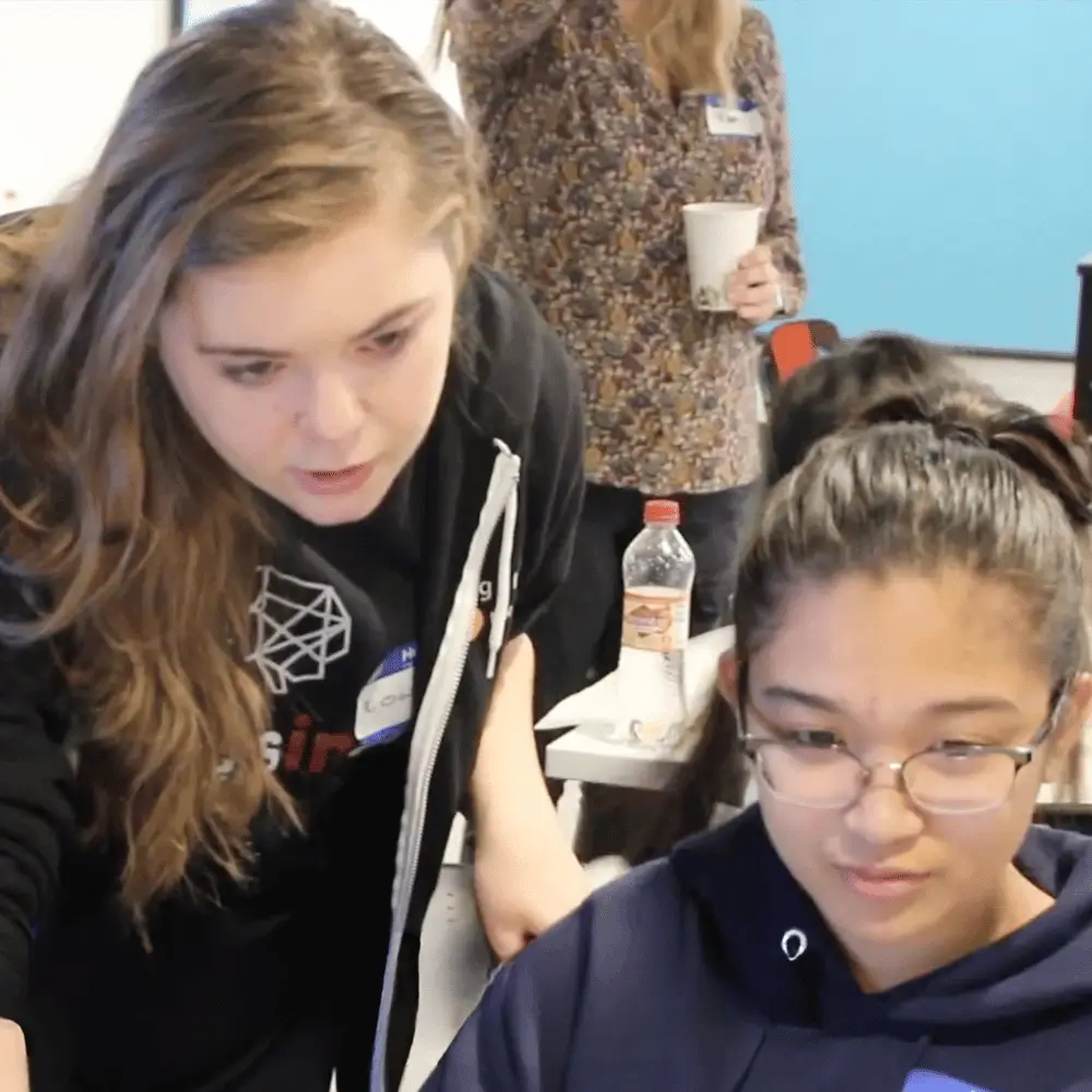 Teens exploring AI and social impact through the Mastercard and Teens in AI programme