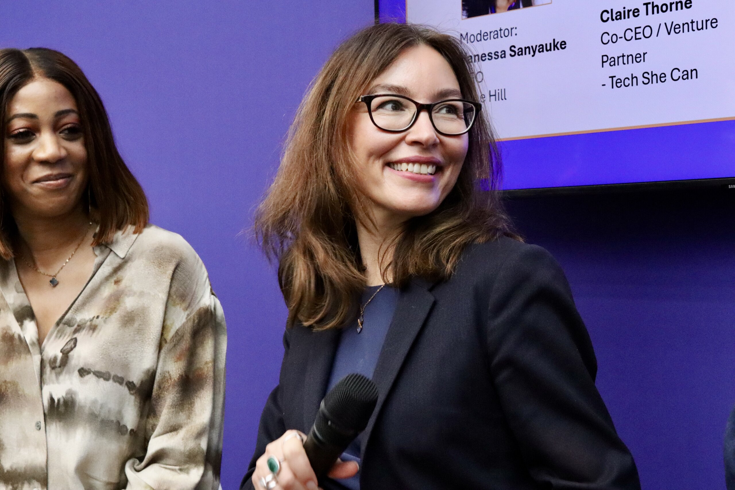 Elena Sinel and EQL:HER and London Tech Week Panel