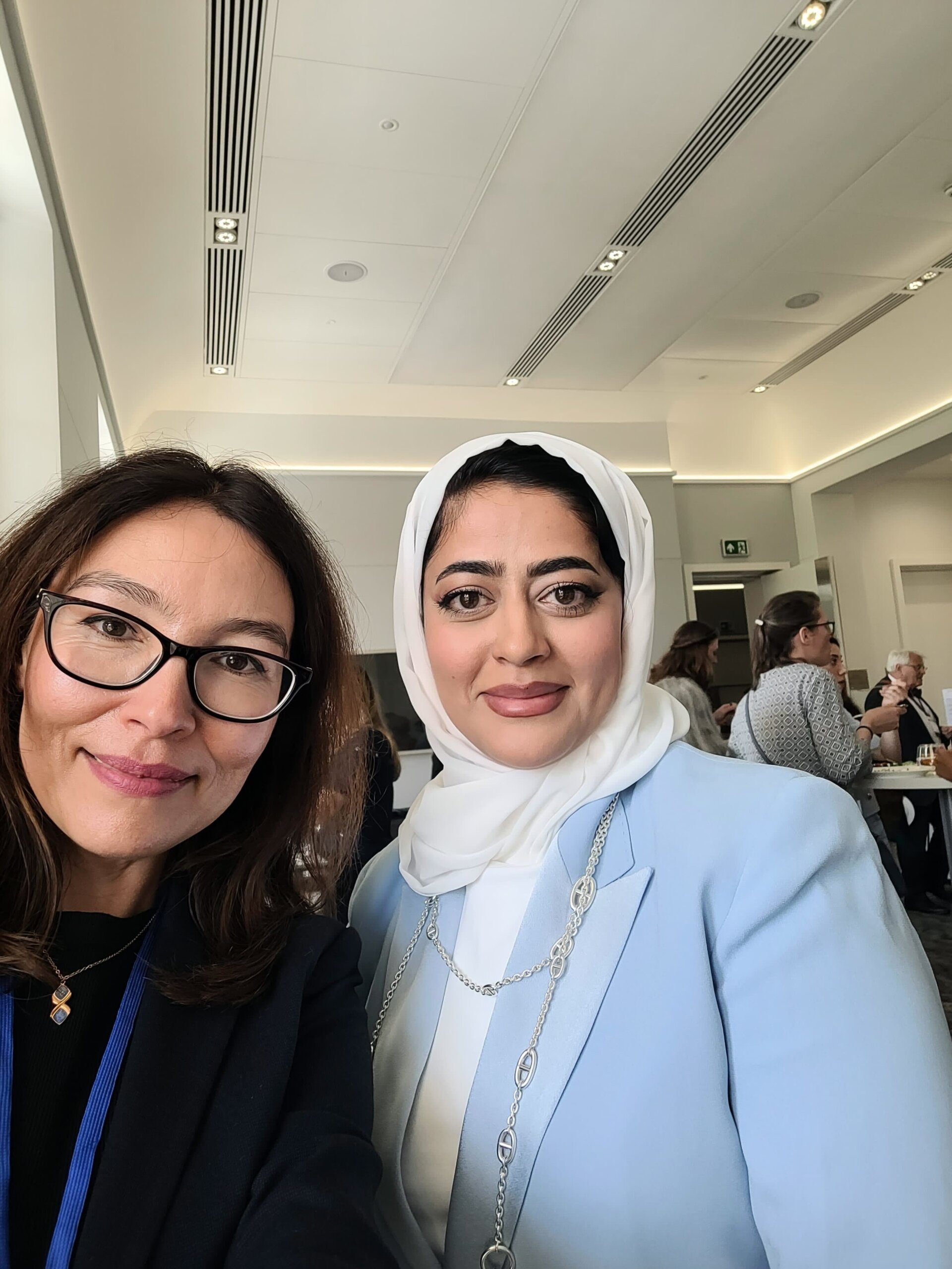 Elena Sinel at the AIWF in London