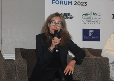 Teens in AI speaks at Gulf Conferences Middle East Education Thought Leadership Forum