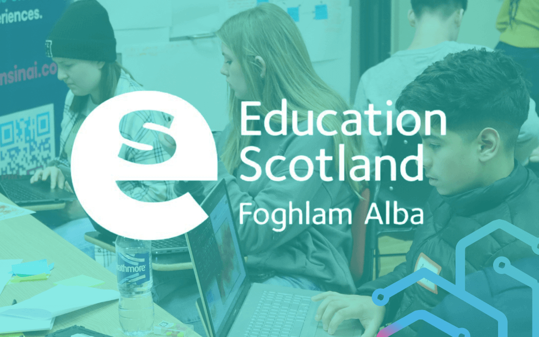 Education Scotland invites Teens in AI to deliver masterclass to young learners