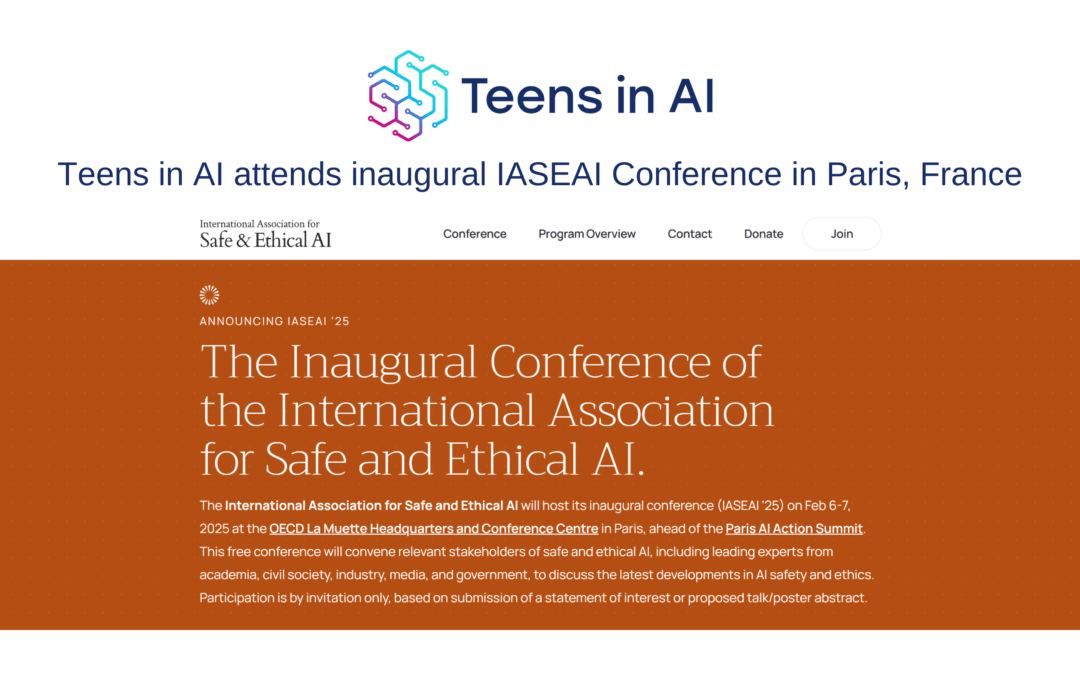 Elena Sinel to Attend official AI Action Summit fringe IASEAI Conference in Paris: Advancing AI Education for the Next Generation
