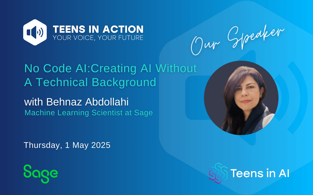 Teens in Action: No Code AI: Creating AI Without a Technical Background
