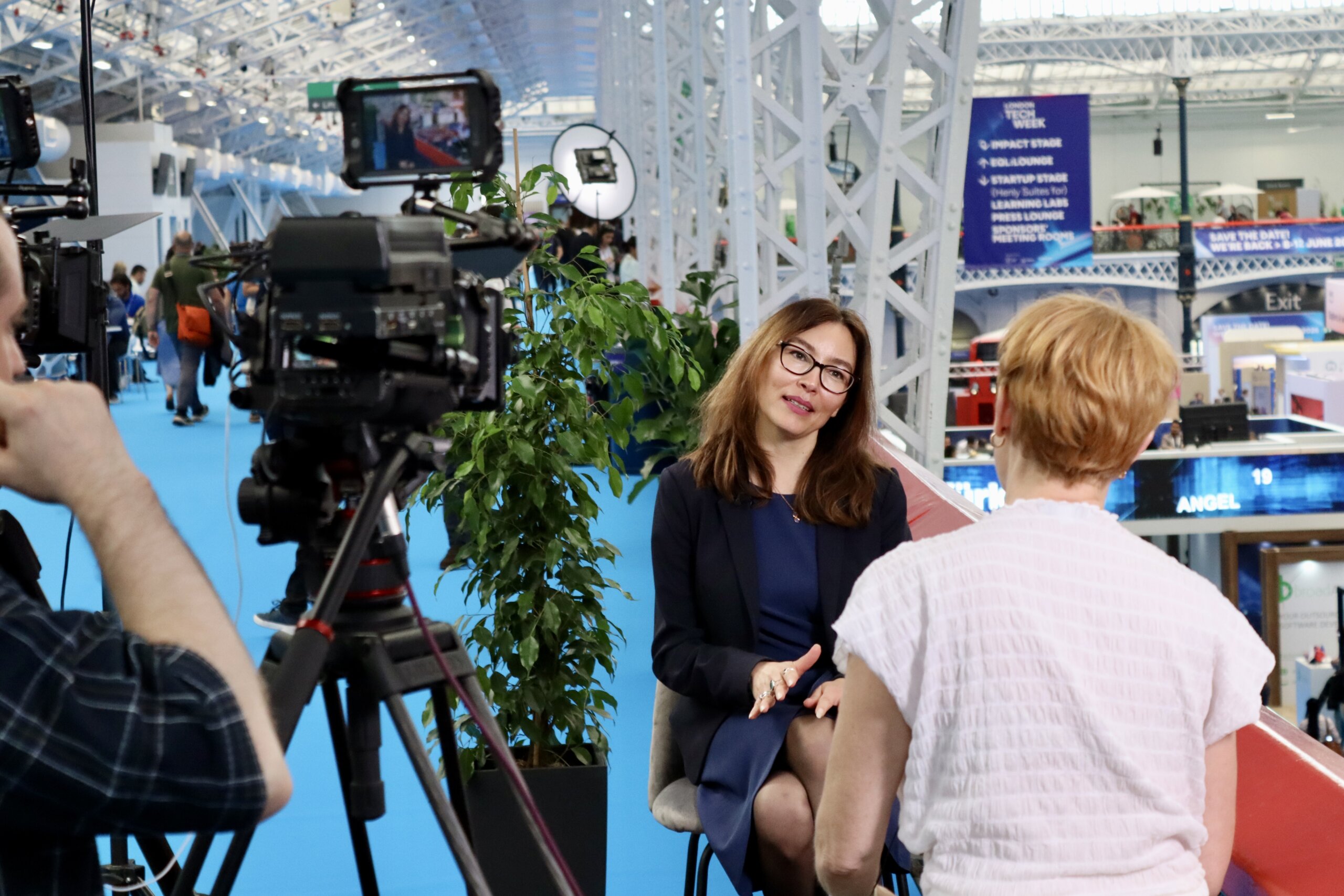 Elena Sinel invited to interview by London Tech Week Elena Sinel invited to interview by London Tech Week