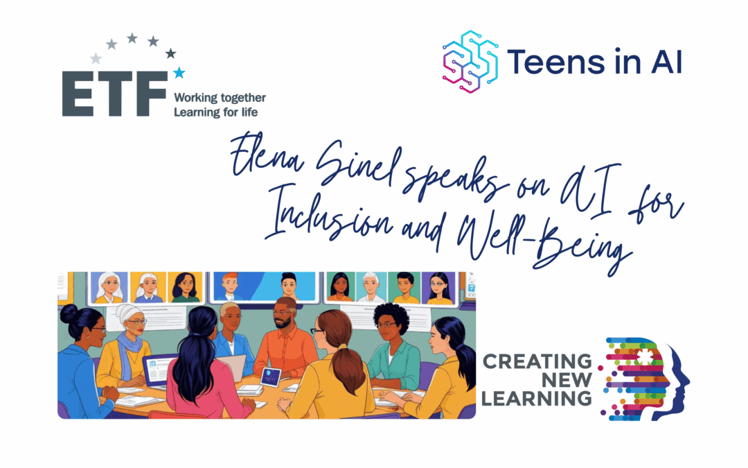 European Training Foundation (ETF) invites Elena Sinel as a special guest speaker on AI eduation