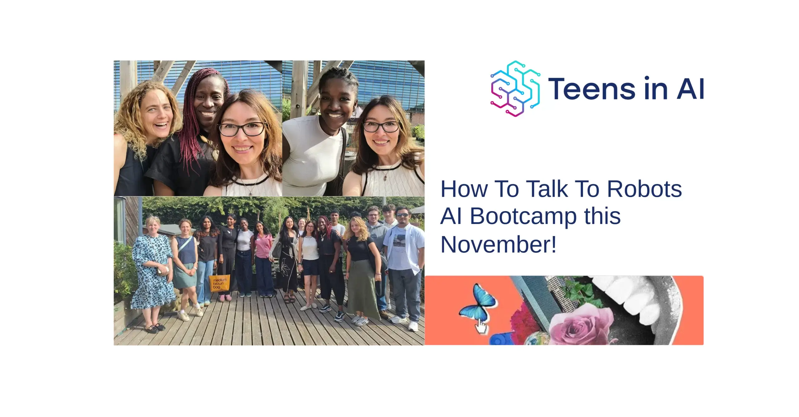 Elena Sinel helping to shape the future of AI with AI Bootcamp delivered by How To Talk To Robots