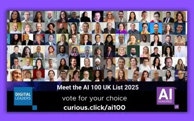Elena Sinel honoured among the “AI100 UK 2025” leaders