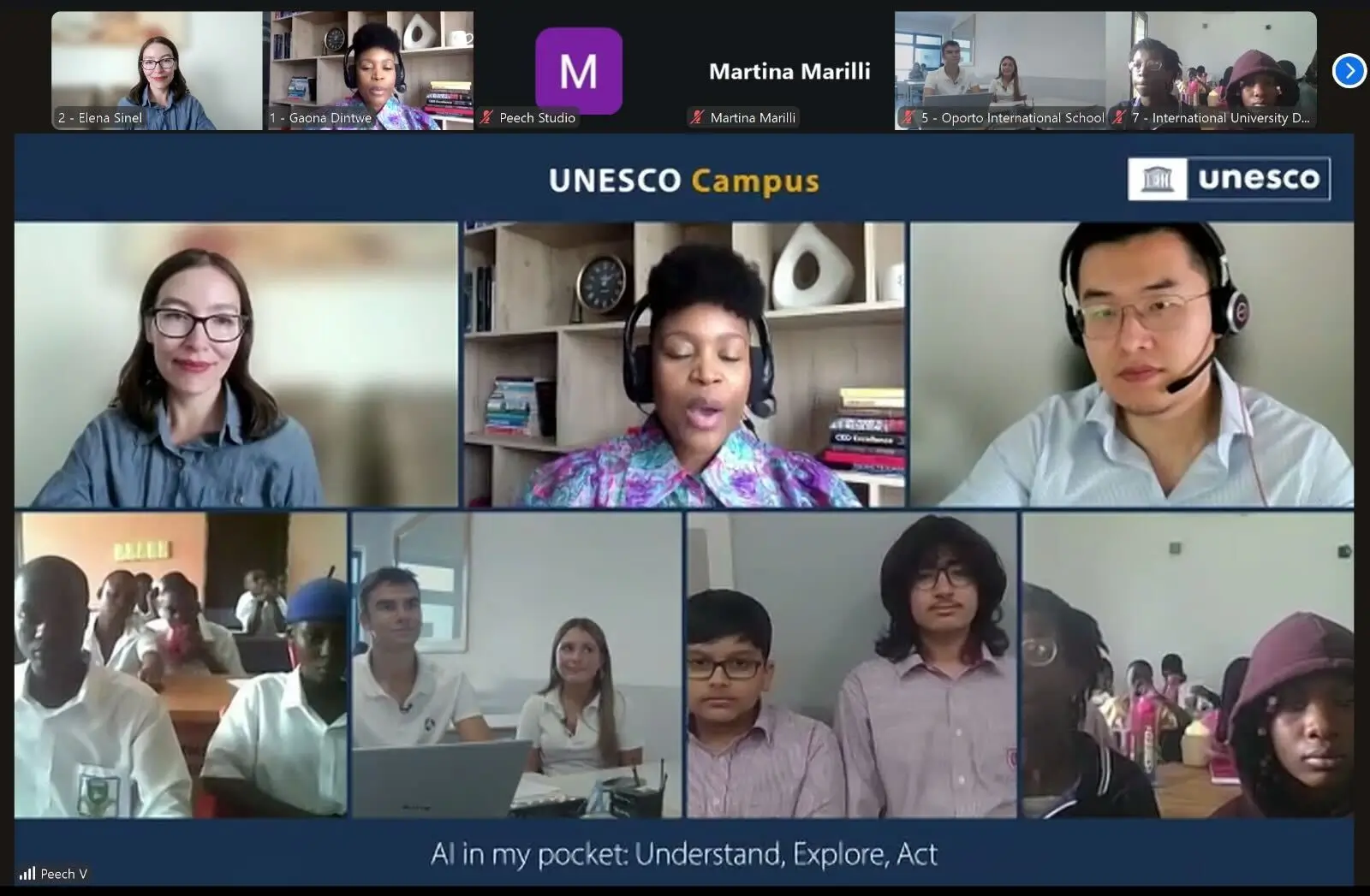 Teens in AI's Elena Sinel joins UNESCO Campus Panel