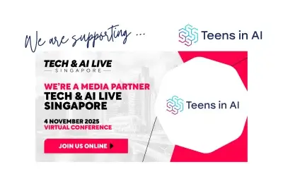 Teens in AI supports Tech & AI LIVE Singapore Virtual Conference 2025