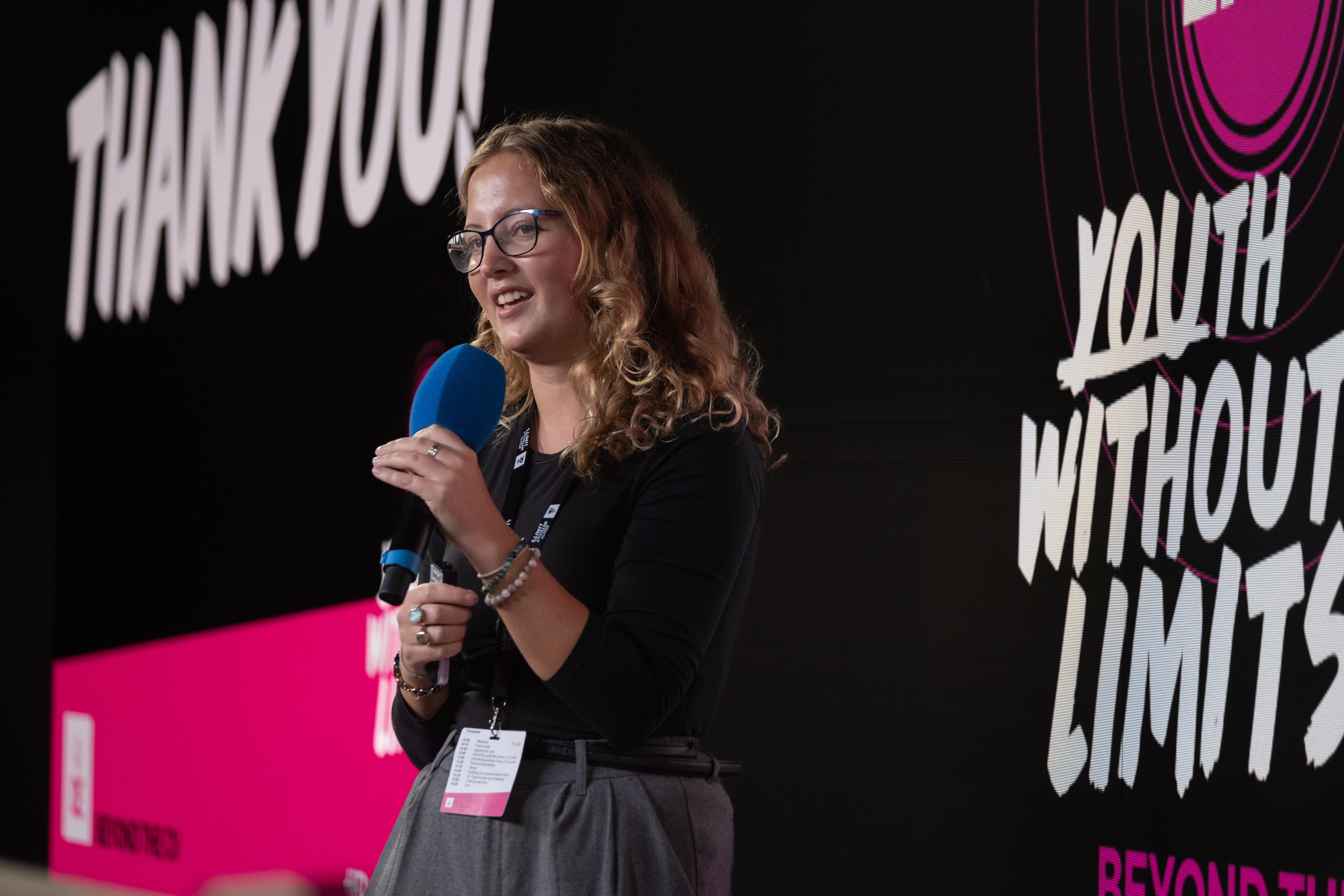 Teens in AI's NED Victoria Sinel speaks at The Duke of Edinburgh Awards Event