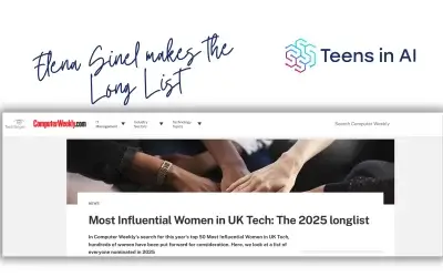 Elena Sinel makes the cut for Computer Weekly’s Most Influential Women in UK Tech 2025
