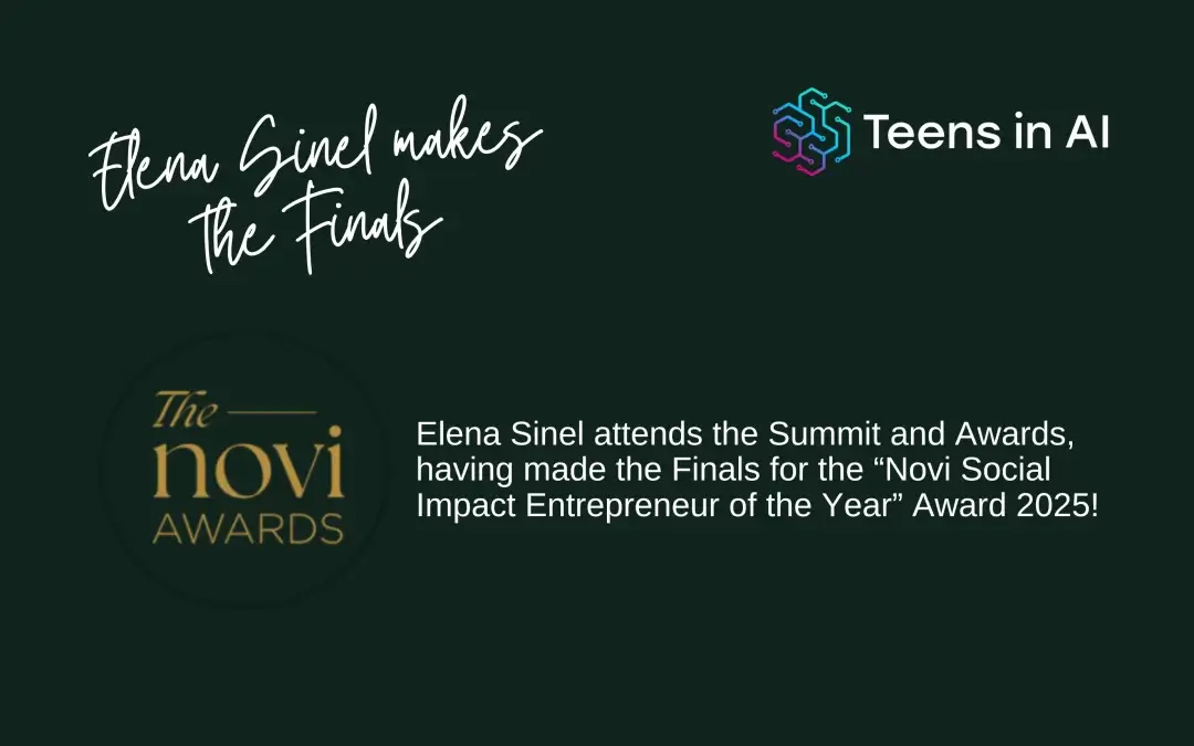 Elena Sinel a Finalist for The NOVI Awards 2025