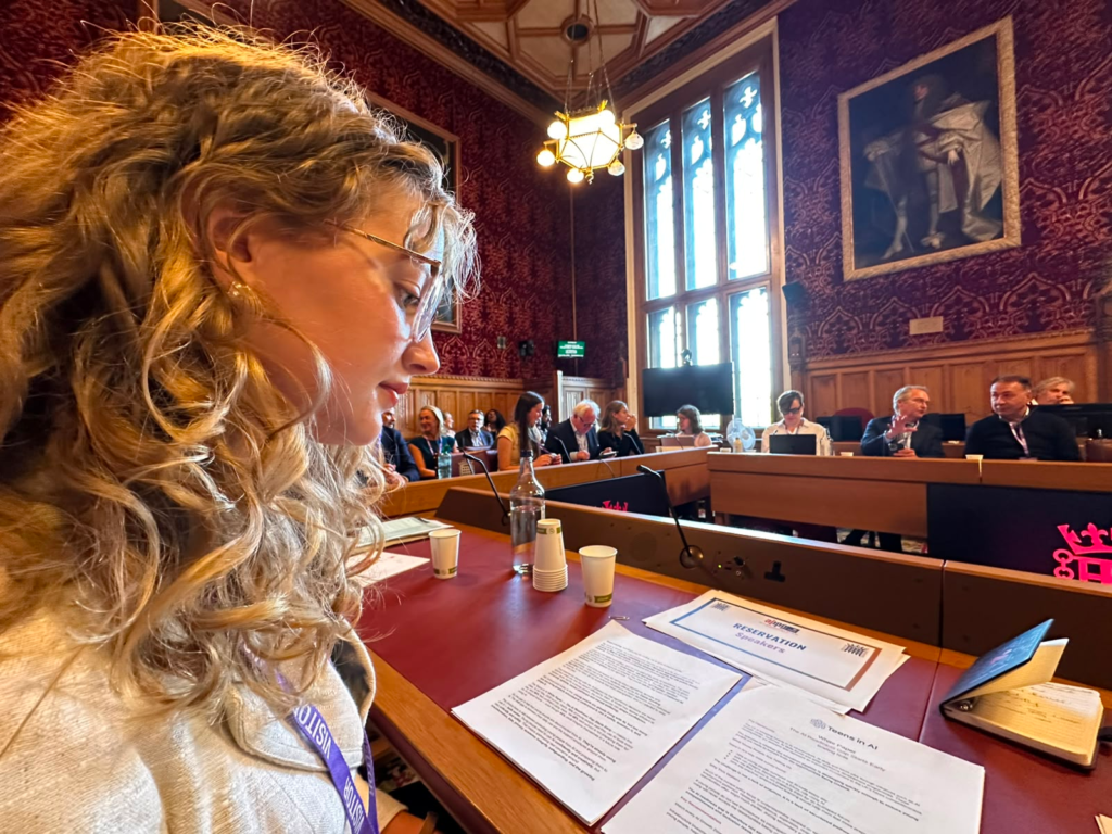 Teens in AI Brings Young People’s Perspectives to Parliamentary AI Evidence Session - Victoria Sinel, Bev Chislett