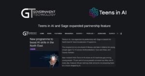 Government Technology Highlights Teens in AI and Sage Partnership Expansion