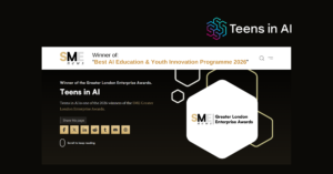 Teens in AI wins “Best AI Education & Youth Innovation Programme 2026”