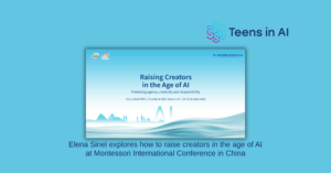 Elena Sinel explores how to raise creators in the age of AI at Montessori International Conference in China